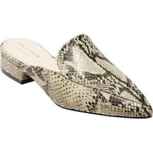 Cole Haan Snakeskin Mule